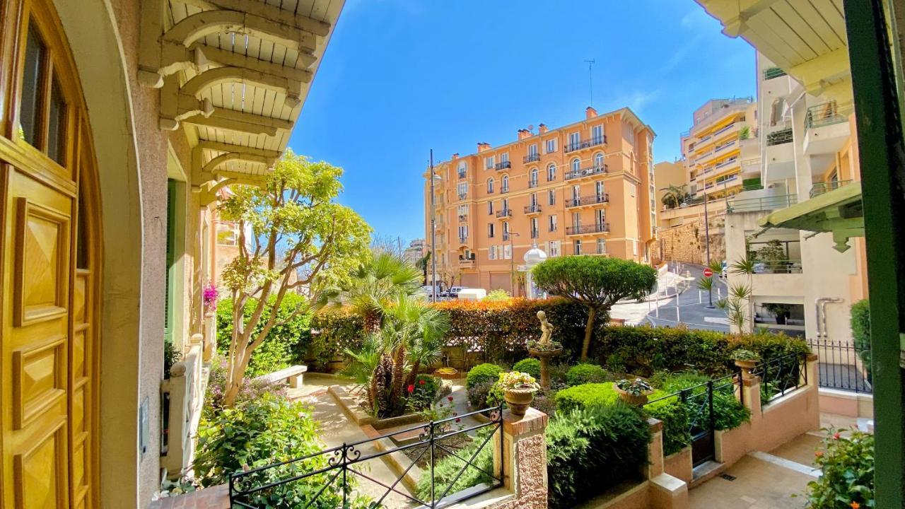Appartement Designer Garden View Ac, Fiber Wifi Heart Of Monaco Extérieur photo